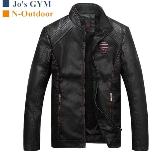 Thick Velvet Warm Softshell Leather Winter Jacket Men Casual Comfortable Shaped Coat Waterproof Windproof Kуртка C NодогPевом