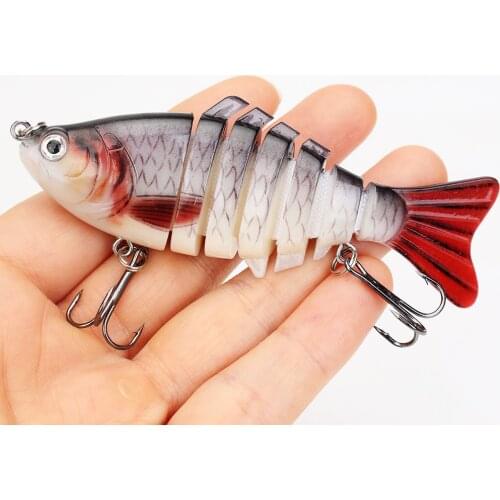 Sinking Wobblers Fishing Lures Jointed Crankbait Swimbait 8 Segment Hard Artificial Bait For Fishing Tackle Lure
