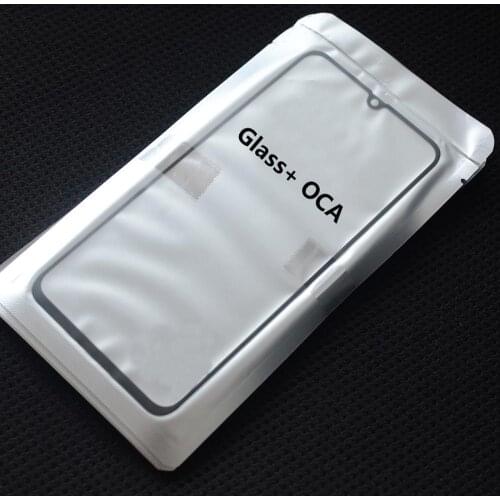 5PCS 2 in 1 Front Screen Outer Glass + OCA Film Replacement For Xiaomi 9T Pro Redmi K20 Note 9 9S 10X LCD Touch Panel Lens Cover