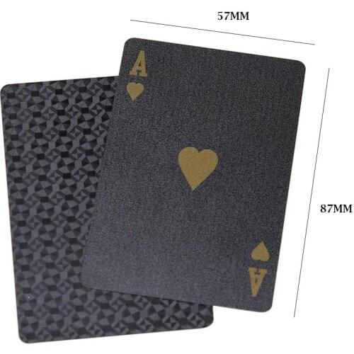 Waterproof Plastic PVC Playing Cards Sets Popular Easy Use Magic Tricks Poker Personality Especially Creative Gift