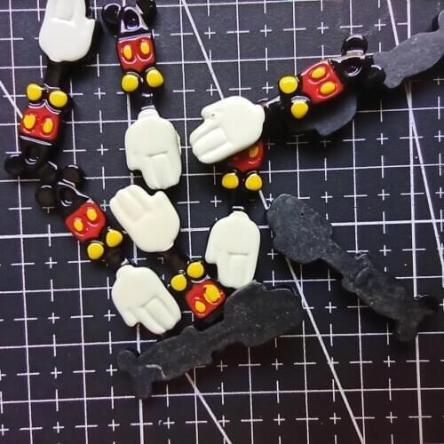 1pcs/lot Resin flat back cartoon hand turner 34mm kawaii Artificial Parfait Cups Miniature Food Deco Part