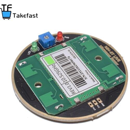 10Pcs HB100/HB100 X 10.525GHz 2-16M Microwave Sensor Doppler Radar Wireless Module , Motion Detector For Arduino