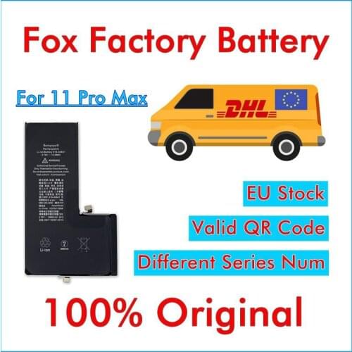 BMT Original 5pcs Foxc Factory Battery for Phone 11 Pro Max 3969mAh replacement repair------(Will not show 100% health)