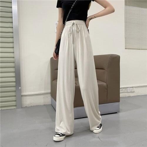 Cheap wholesale 2021 spring summer autumn new fashion casual Popular long women Pants woman female OL streetwear women Fy0303