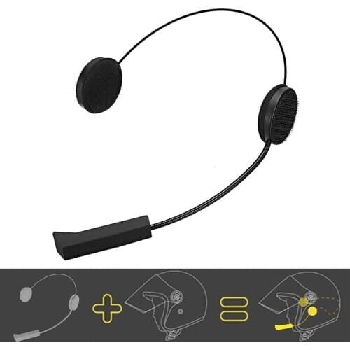 BT8 Motorcycle Helmet Headset Bluetooth 4.1+EDR Hands-free Call Speaker Earphone 23.5cm x 11cm x 3cm Motorcycle Accessories