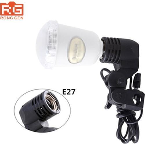 Godox Lh-01 Ac Slave Light E27 Socket w/ Umbrella Holder Softbox Light Stand Mount