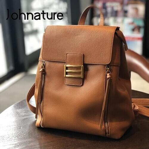 Женские стильные рюкзаки Johnature China At AliExpress
