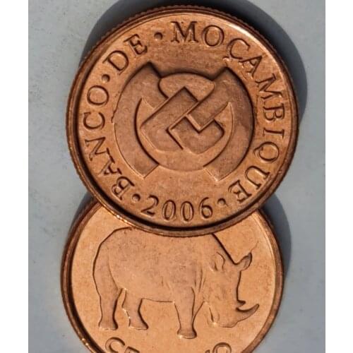 15mm Mozambique ,100% Real Genuine Commemorative Coin,Original Collection