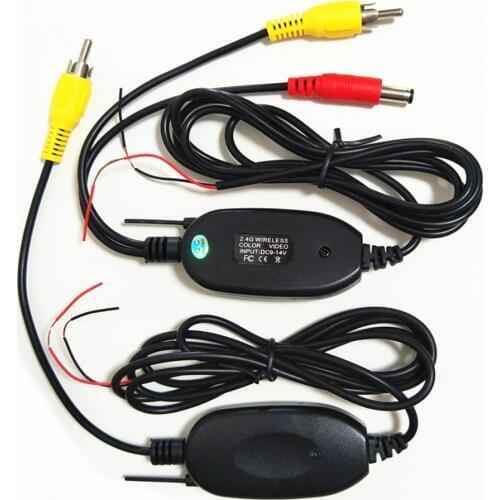 2.4G Wireless Transmitter Receiver Kits Use for Rearview camera Car monitor