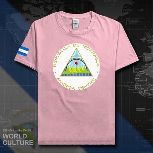 Nicaragua men t shirts fashion jerseys nation team cotton t-shirts clothing tees country sporting footballer NIC Nicaraguans 20