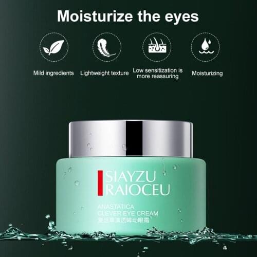Resurrection Grass Refreshing Eye Cream Moisturizing Fades fine Lines Improving skin Remove Dark Eye Circle Eye Care TSLM1