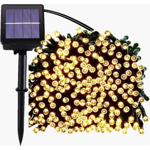 Solar String Light Outdoor 10m 20m 50m Solar Fairy Light Waterproof Solar Christmas Garland Light for Patio Party Holiday Decor