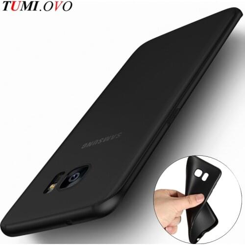 Ultra Thin Black Scrub Matte Soft Silicon TPU Case for Samsung Galaxy J1 J3 J5 J7 A3 A5 A7 2015 2016 2017 S5 S6 S7 Edge S8 Plus