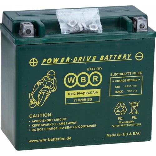 WBR Motorcycle Batteries
