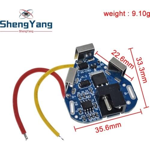 3S 12.6V 6A BMS Li-ion Lithium Battery Protection Board 18650 Power Bank Balancer Battery Equalizer Board for Electric Drill