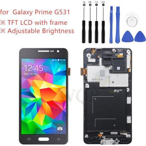 For Samsung GALAXY Grand Prime lcd g531f lcd display Touch Screen digitizer Assembly G531H G531 G531FZ with frame Repair Parts