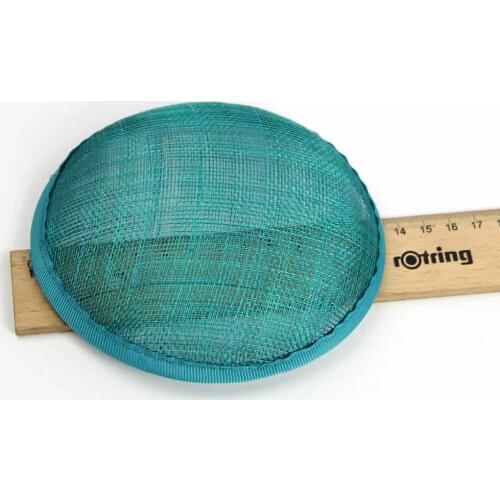 13*13*3CM camberic round fascinator millinery base craft DIY accessories hat wedding party church 2piece/lot