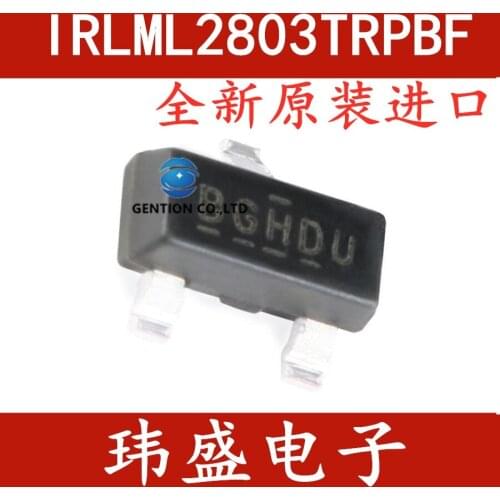20PCS IRLML2803TRPBF 30 v / 1.2 A SOT-23 N channel MOSFET IRLML2803 in stock 100% new and original