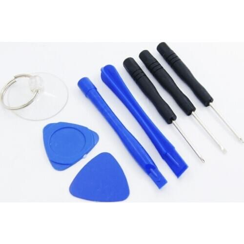 New 8 in 1 Opening Tools Disassemble Kit for iPhone 4 4s 5 5s 6 6s Smart Mobile Phone Repair Tools Kit Screwdriver Set