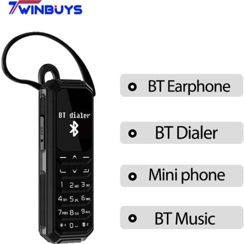 AEKU KK2 wireless Bluetooth Headphone mini Kids Cell Phones handsfree Bluetooth Dialer Magic Voice GSM SIM children Mobile Phone