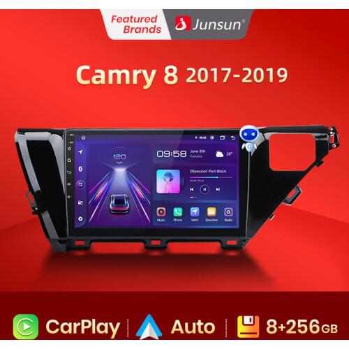 Junsun 2G+32G Android 10 DSP For Toyota Camry 8 70 2017 2018 2019 Car Radio Multimedia Video Player 2020 Navigation GPS 2 din