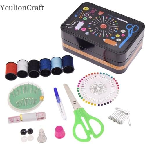Chzimade Sewing Box Kitting Needles Kits Tools Quilting Stitching Embroidery Hand Craft Diy Sewing Tools Supply Accessories