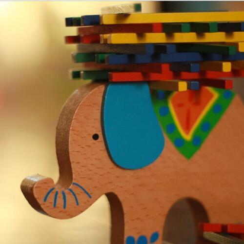 D605 Free shipping hot rod childrens educational toys My parents filial elephants/camel/balancing