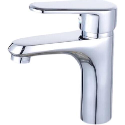 Brass Faucet Hot and Cold Wash Basin Basin Single Hole Faucet