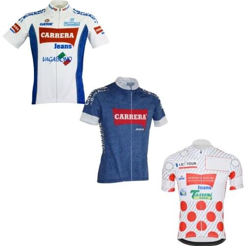 Hot Classic Retro Summer Mens Pro Team Cycling Jersey MTB Road Bicycle Breathable Bike Wear Clothing Ropa Ciclismo Maillot