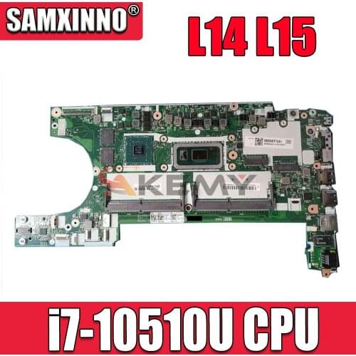 GL4A0/GL5A0 NM-C632 For Lenovo ThinkPad L14 L15 laptop motherboard With i7-10510U CPU 100% fully tested FRU 5B20W77541
