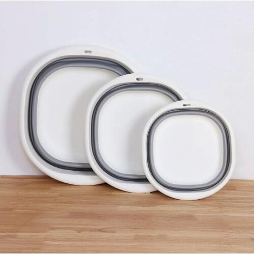 Portable Travel Laundry BasinFoldable Basin Plastic Pots Scaling Basin Basin Household Folding Basin Household Cleaning Tool