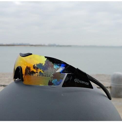 Kapvoe women Cycling Glasses wholesale Mountain sports Protection bicycle glasses road Cycling Sunglasses oculos ciclismo