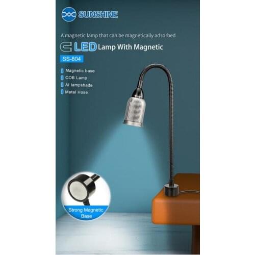 SUNSHINE SS804 Lamp Magnetic base Aluminum Use for Repair Fix