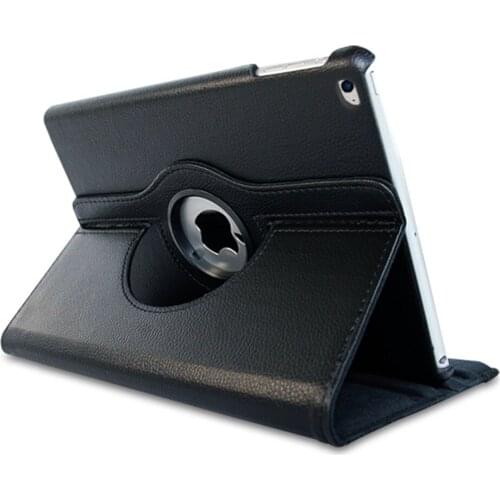 Rotating Case For Apple iPad Pro 10.5 Inch 2017 Auto Wake Up Sleep Flip Litchi Leather Cover With Stand Holder+screen protector