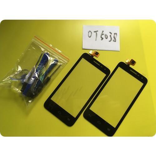 5038 Sensor Phone Replacement Parts For Alcatel POP D5 OT5038 Touch Screen Digitizer Glass Panel Add Tools + tracking