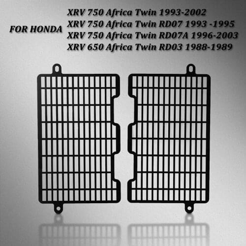 Motorcycle Radiator Grille Guard Cover Protector For Honda XRV750 Africa Twin RD07 RD07A XRV650 Africa Twin RD03 XRV 650 750