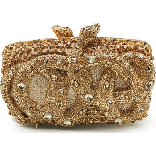 High-End Ladies Rhinestone Evening Clutch Bag Elegant Gemstone Crystal Women Oval Shape Should Handbags Small Phone Clutches