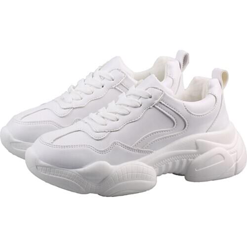 2019 spring and autumn new old shoes female Harajuku wind student Korean version of the wild lightweight breathable tide shoes