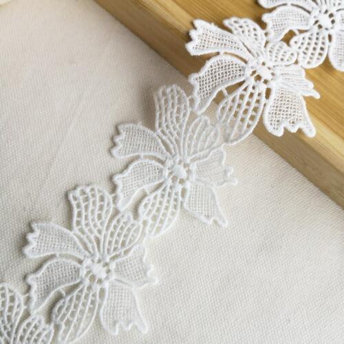 19 yards 6cm Embroidery lace ribbon Necklace material DIY patchwork Dress edge Garment needlework sewing accessories 577