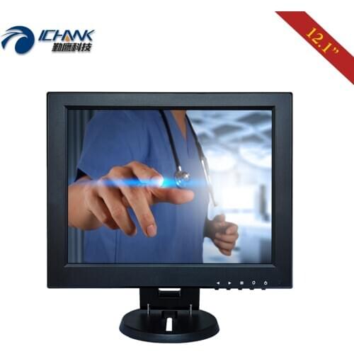 B120JC-ABHUV-2/12" 1024x768 4:3 Standard Screen USB VGA HDMI Touch PC Monitor/12.1" Ordering POS Machine Resistive Touch Display