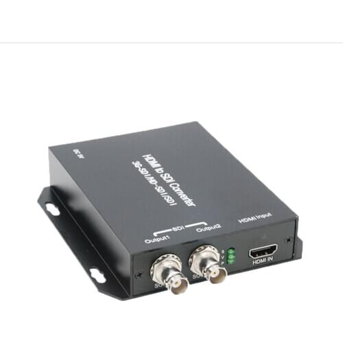 Free shipping 1080P HDMI to 3G/HD/SD-SDI Video Converter 2 channels SDI output