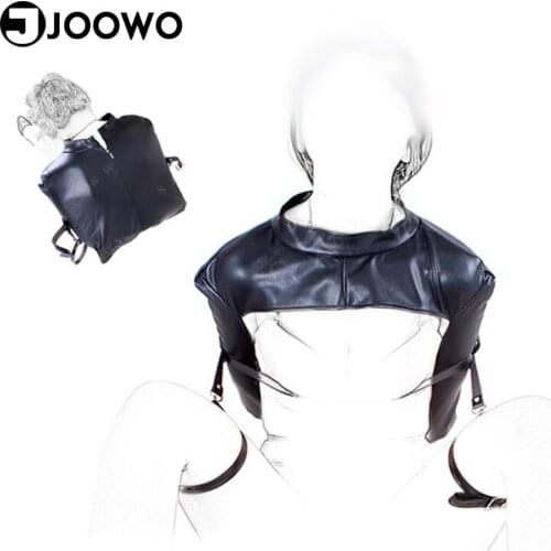 Bondage Restraints Device Erotic Adult Game Female Open Breast Leg Belt Fetish Sex Toys for Women Black