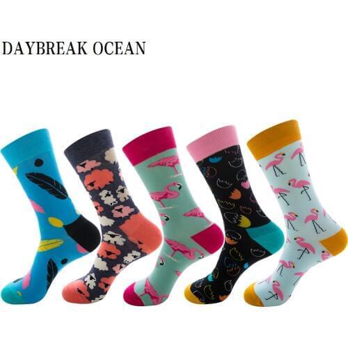 DAYBREAK OCEAN Men's Knee-high Socks