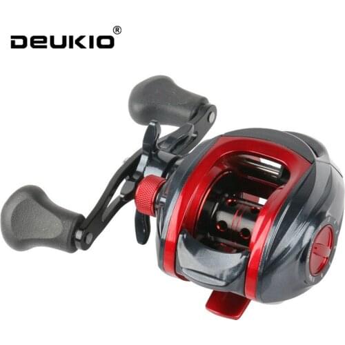 Deukio Light Baitcasting Reel CNC Wire Cup Metal Spool 7.2:1 High Speed Saltwater Fresh Fishing Spinning Reels Lure Coil Pesca