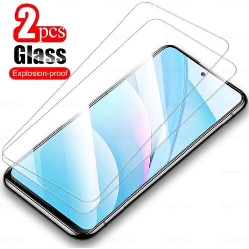 For xiaomi mi 10 T Lite 5G 2pcs full cover screen protector for xiaomi mi 10t lite 5g m2007j17g tempered protective glass