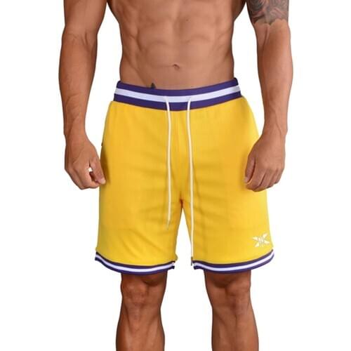2020 New Outdoor Running Cycling Fitness Beathable Quick-Drying Casual Mens Sports Shorts Patchwork Fashion Clothing