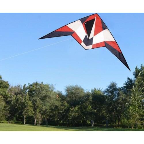 New Outdoor Color Triangle Kite With 30m Dual Line Kit Hard-winged Kite Children For Adults Flying Triangle Toys Outdoor Sp A4R1