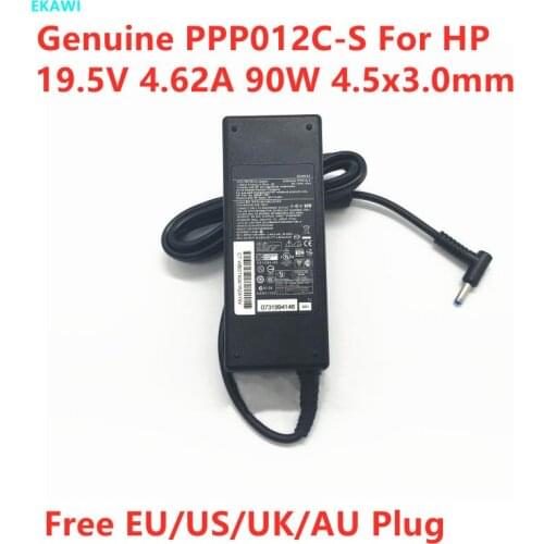Genuine 19.5V 4.62A 90W PPP012C-S HSTNN-CA13 HSTNN-LA13 Power Supply AC Adapter For HP Envy 17 Pavilion M4-1016TX Laptop Charger
