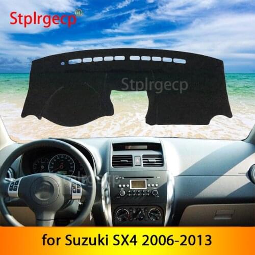 For Suzuki SX4 2006-2013 Anti-Slip Mat Dashboard Cover Pad Sunshade Dashmat Car Accessories 2012 2011 2010 2009 2008 2007