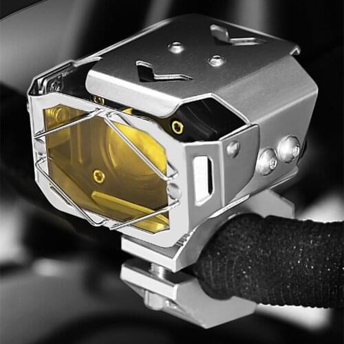 R1200GS R1250GS Fog light Assembly LED Auxiliary Driving Passing Fog Lamp 1pair 2 color Universal Motorcycle 24mm-34mm Handlebar